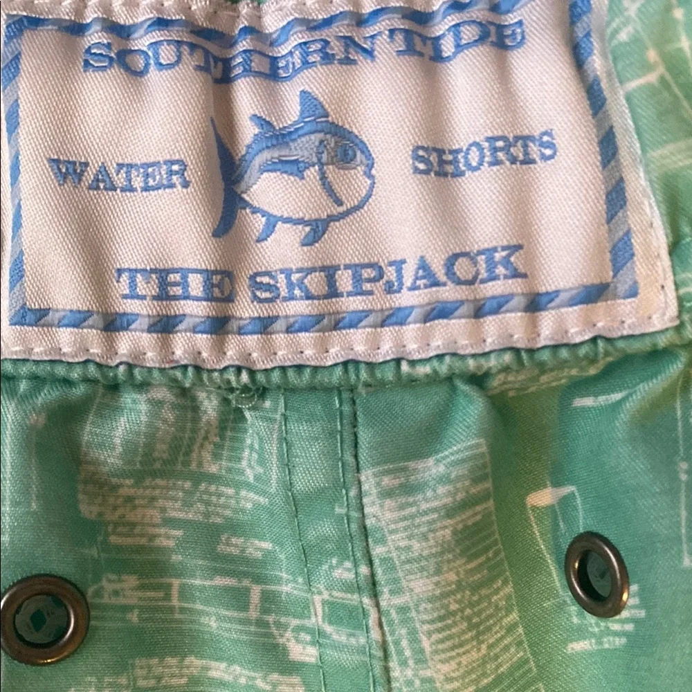 Southern Tide‎ The Skipjack Men's Aqua Swim Shorts